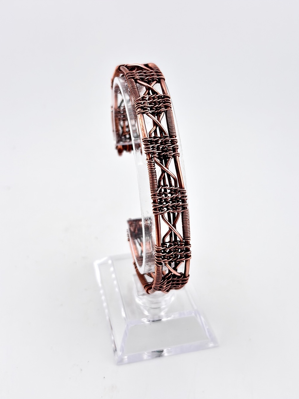 HANDMADE Antiqued Copper Unisex Cuff Bracelet, Artisan Boho Chic Jewelry Gift